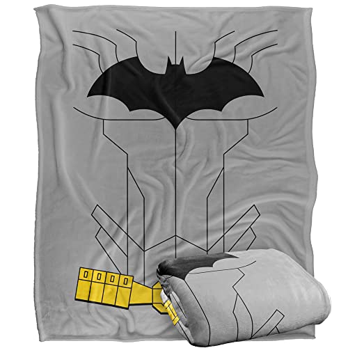 BATMAN New Uniform Officially Licensed Silky Touch Super Soft Throw Blanket 152 x 127 cm