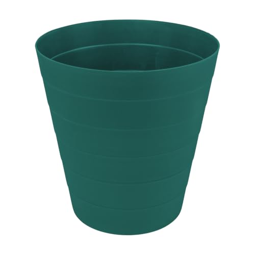 JVL Revo Round Waste Bin 6.6L Bathroom Bedroom Office Teal