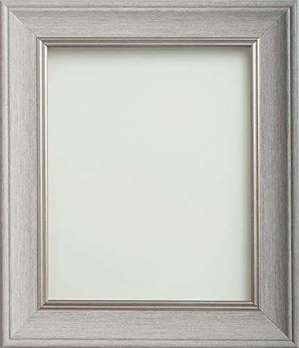 Frame Company Drummond Range Pale Grey 10x8 inch Picture Photo Frame * Choice of Sizes* Fitted with Real Glass