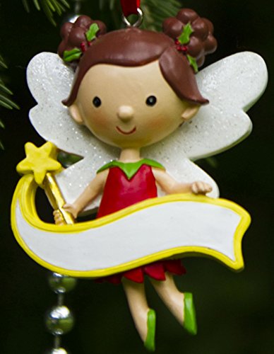 Boxer Gifts BLANK NAME - FAIRY XMAS TREE DECORATION