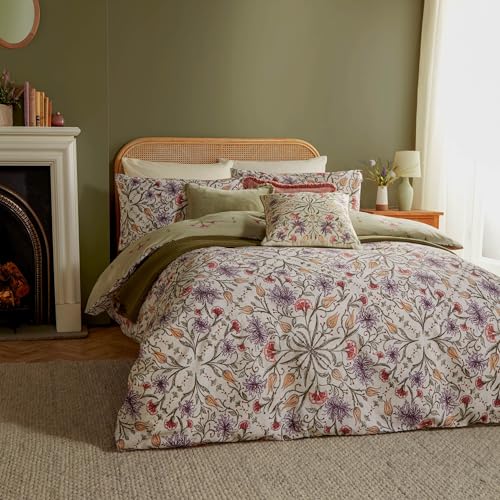 furn. Wylder Nature Tilda Floral Cotton Rich Duvet Cover Set
