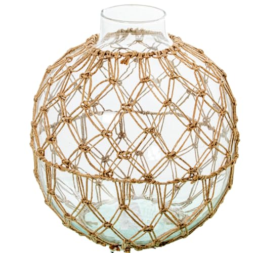 Alexandra House Living Glass Vase 15 x 18 cm
