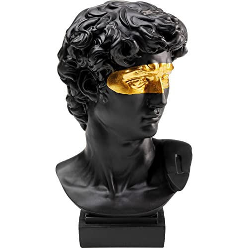 Kare Design Decorative object David Eyes, Black, 30x18x16 cm, Decorative figurine, Design, Home decor, Modern, Home design, Interior, Decoration, Home trend, Gift, Table decor, Wall decor, Living room