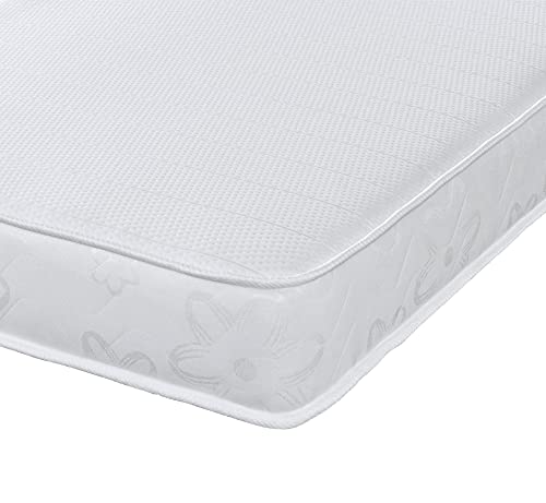 eXtreme comfort ltd Linear 5.5 Inch Double Memory Foam Mattress with Firm Foam Base and Memory Foam Comfort Layer, Medium Firm Feel. UK Made, Rolled & Boxed (135 x 190 x 14cm)