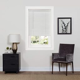 "Achim Home Furnishings Window Blinds, Vinyl, White, 27"" W x 0.1"" H"