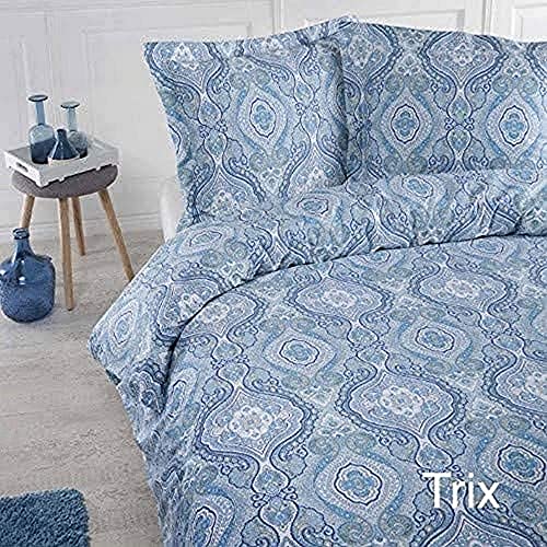 Papillon Trix Duvet Cover Blue Cotton 140 x 200/220 cm