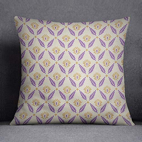 Bonamaison Decorative Cushion Cover, Throw Pillow Case, Size: 45X45 Cm - Designed and Manufactured in Turkey