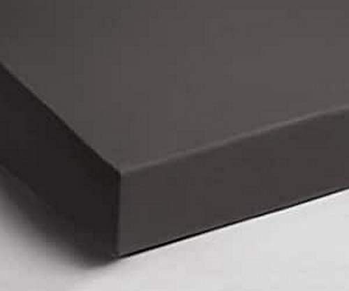 Daydream Fitted sheet jersey grey, Cotton, 140 x 200 cm