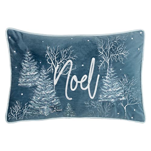 furn. Arcticus Noel Polyester Filled Cushion (Blue - 30x50cm)