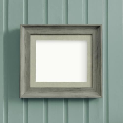 Voyage Maison Wooden Picture Frame (Grey - 33x38cm) - Timeless Grey Wood Grain Rustic Farmhouse Modern Interior Display