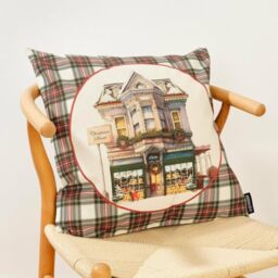 Muaré Christmas City Cushion Cover 50 x 50 cm