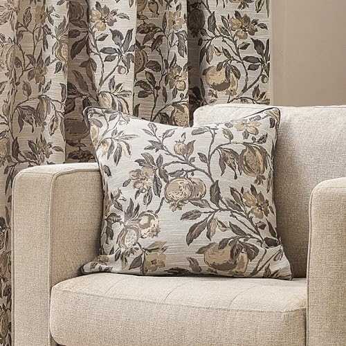 furn. Wylder Nature Pomegranate Floral Jacquard Polyester Filled Cushion