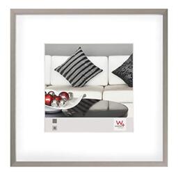 walther design Picture Frame Steel 30 x 30 cm Aluminium with PassepArtout, Chair Aluminium Frame AJ330D