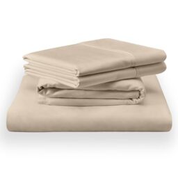 TEMPUR Classic Cotton Sheet Set Sandstone - Split King