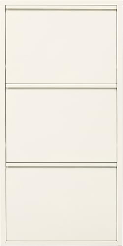 KARE Design Shoe Cabinet Caruso, 3 flaps, beige, 104x50x15 cm