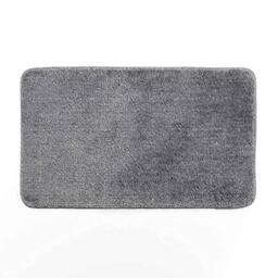 Douceur d'Interieur 45 x 75 cm Metropolis Bath Mat, Grey