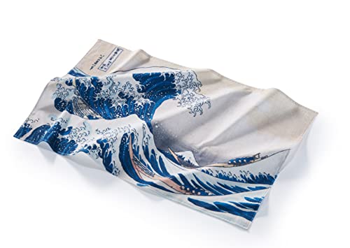 Musearta BT-KH-GW-V424285 Unisex Beach Towel with Artist Katsushika Hokusai Made of Cotton 90 x 150 cm