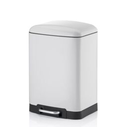 "Kela ""Davino Cosmetic Bin, Stainless-Steel, White, 30 x 15 x 10 cm"