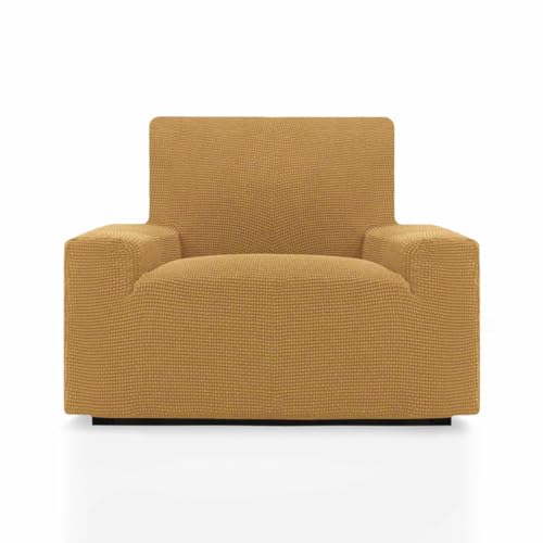 SOFASKINS?? Super Elastic Corner Sofa Cover, Sofa Cover 1 Seater, Breathable, Comfortable and Durable, Sofa Cover, Easy to Install, Dimensions (70-110 cm), Yellow