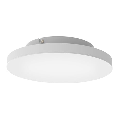 Eglo Connect.z Smart Home LED Ceiling Light Turcona-Z, Ø 12 inches, Zigbee Lighting, app and Voice Control, White tunable Lights (Warm - Cool White), RGB, dimmable