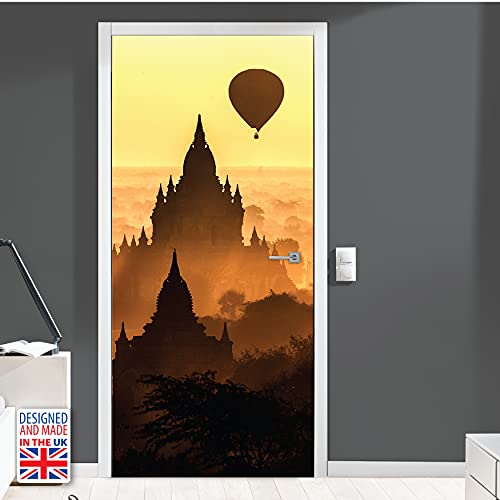 WALPLUS Mysterious Place Wall Stickers, Vinyl, Multi-Colour, 103 x 5.4 x 5.4 cm