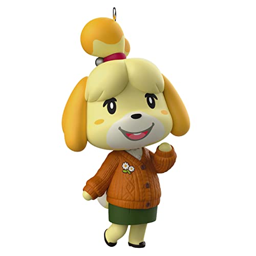Hallmark Keepsake Christmas Ornament 2023, Nintendo Animal Crossing Ornament, Isabelle, Gifts for Gamers
