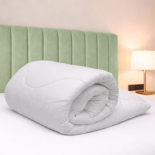 Bianca Fine Linens 180 Thread Count 100% Cotton Anti Allergy 13.5 tog Single Duvet White