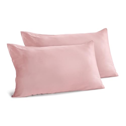 Guzzini Classic – 2 Pillow Cases for Bed 50 x 80 cm in 100% Cotton Percale OekoTex Certified Fresh and Breathable, Cushion Cover with 15 cm Flap, Delicate, Soft and Cosy Bedding