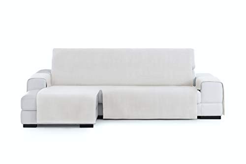 Eysa Sofa Cover, Cotton, White, 290 CM. IZQUIERDA