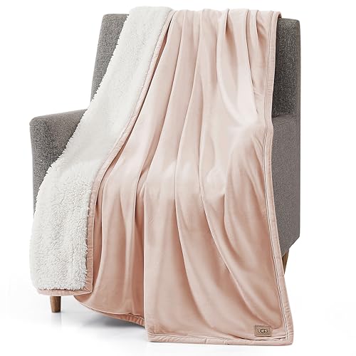 Bedding Bliss Fuzzy Throw UGG 23852 Bliss Sherpa Fully Reversible