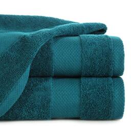 Eurofirany Hand Set Bath Sauna Towel Wash Cloth-Luxury Absorbent 100% Cotton 400g/m2 3 and 6 Pack, Turquoise, 50X90 cm/1 Pkg. je 6 STK