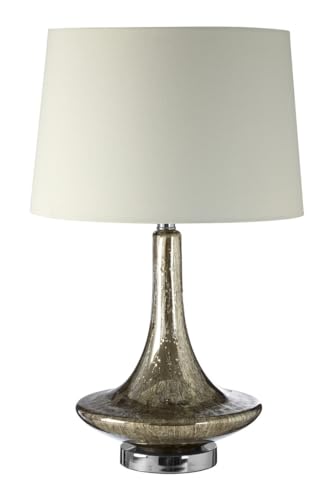 Premier Housewares White Table Lamp Elegant White And Gold Tagine Design Lamp With Weathered Finish White Lamp Office Room Desk Lamp 38cm x 61cm x 38cm