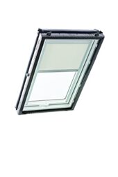 Original Roto Roller Blind Exclusive ZRE Daylight Blind for Roto Roof Windows Guide Rail Silver For Windows Series Designo R4/R7 and Classic 43/73 Size 065/098 - 06/09 Colour Light Grey