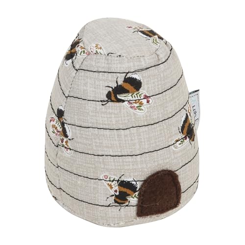 Hobby Gift Beehive Sewing Pin Cushion - Novelty Pin Cushions for Sewing Accessories and Supplies, Accessories for Needlework DIY Crafts Dressmaking, 100% Cotton Soft Fabric - 8.5 x 8.5 x 11cm, Bees