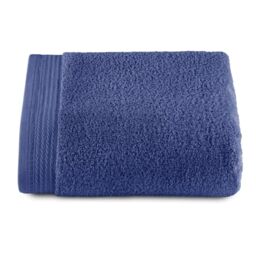 RIZO Top Towel – Set of 1 Shower Towel – Bath Towels – 100% Combed Cotton – 600 g/m2 – Measure 70 x 140 cm – Navy