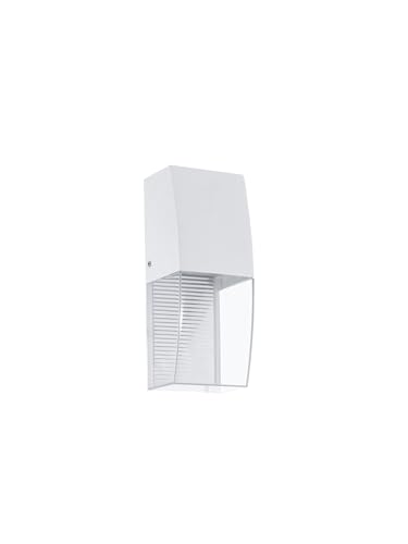 Eglo Servoi Outdoor Wall Light, Galvanised Steel, 3.7 W, White