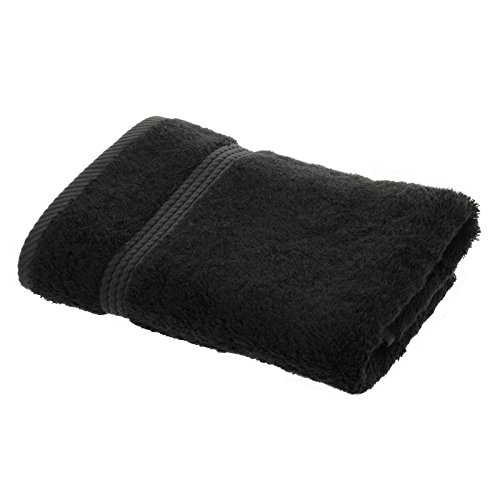 Bamboo Bliss Black Bamboo Luxury Bath Towel Plush Soft Bathroom Bath Linen 70 x 140cm