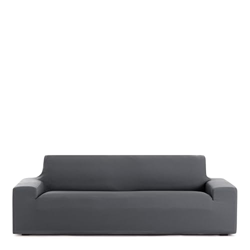 Eysa Harlem Bi-Elastic Sofa Cover 2 Seater Dark Grey