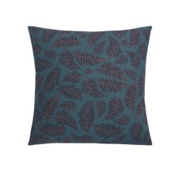 Origin Printed Bamboo Pillowcase, Iris, 63 x 63 cm