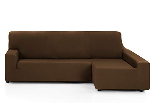 Martina Home Tunez Chaise Longue Cover Right Arm Brown (Front Viewed)