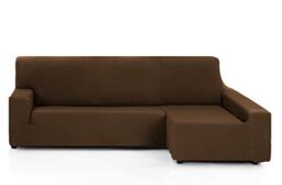Martina Home Tunez Chaise Longue Cover Right Arm Brown (Front Viewed)