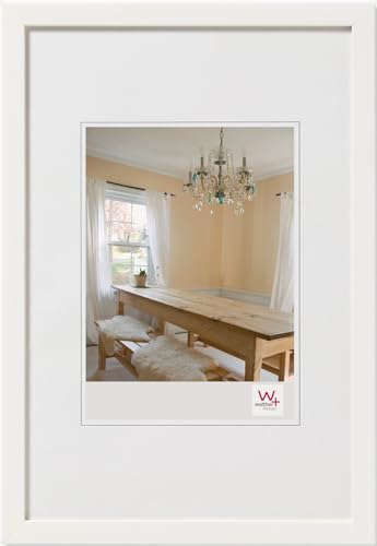 walther design Picture Frame Polar White 9 x 13 cm Peppers Wooden Frame BP913V