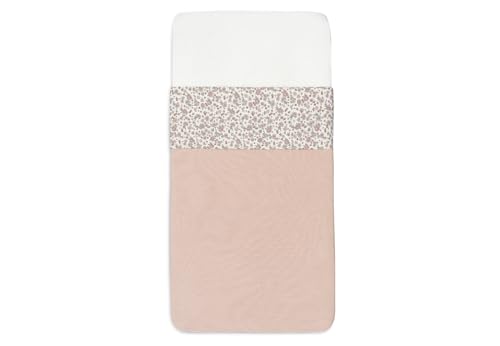 Jollein 008-524-67045 Children's Bed Sheet Retro Flowers 120 x 150 cm