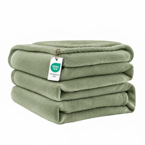 Good Nite Fleece Throw Blanket 230x270cm Soft Flannel Blanket for Sofa Bed - Machine Washable, lightweight throw blanket, ideal for daily use???Fit All Season