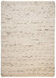 Timeless natural rug made from 100% sustainable new wool hand-woven and can be used on both sides - 90 x 160 cm colour: natural multi - THEKO the branded rugs - Berberina Super, 90 x 160 cm