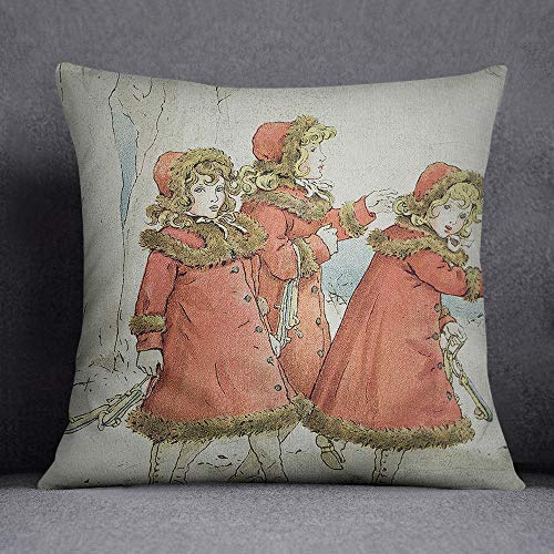 Bonamaison Decorative Cushion Cover, Throw Pillow Case, Size: 45X45 Cm - Designed and Manufactured in Turkey