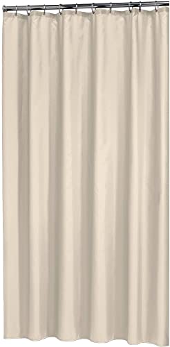 Sealskin Granada Shower Curtain, PEVA, Beige, 120 x 200 cm
