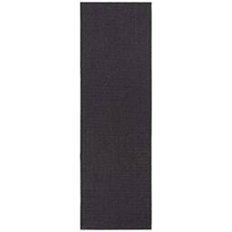BT Carpet Nature Runner Indoor and Outdoor - Loop Kitchen Runner Non-Slip Flat Weave Short Pile Wool Look Fineloop Kitchen Rug for Hallway, Kitchen, Garden, Patio, Bathroom - Anthracite, 80 x 250 cm