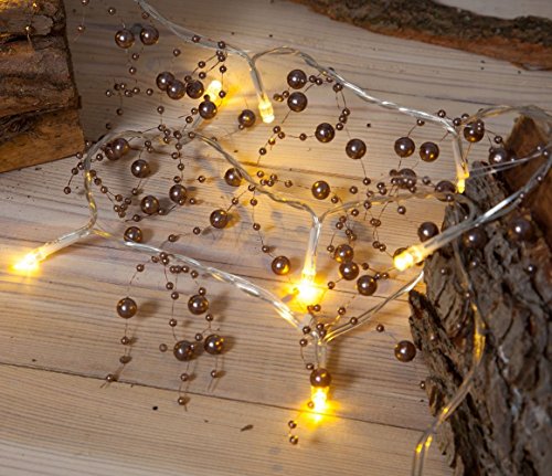 Noma Copper Pearl Garland, 20 LED's (Pack of 1)