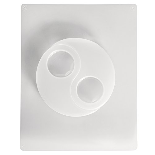 Rayher Casting Mould: Tealight Holder Yin Yang, 2 Motifs, 12x8 cm, White,3672900